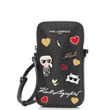 KARL LAGERFELD PARIS SMALL CROSSBODY MAYBELLE LH4EU3BA BLACK