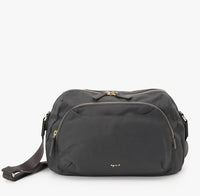 AGNES B CROSSBODY TRAVEL BAG  FROM JAPAN NYLON BAG GREY