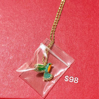KATE SPADE NEW YORK SCENIC ROUTE HUMMINGVBIRD NECKLACE O0RU2496