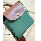 LONGCHAMP LE PLIAGE BACKPACK  BIGGER SIZE 10284 089 095 GREEN