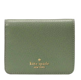 KATE SPADE LENA SMALL BIFOLD WALLET KH788 GREEN ROMAINE
