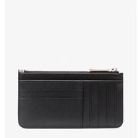 KATE SPADE SPADE FLOWER LARGE SLIM CARD HOLDER IN BLACK MULTI KK895