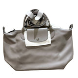 LONGCHAMP XTRA LE PLIAGE SMALL (MEDIUM) SHORT HANDLE WITH SLING 1512 987 P55 FULL LEATHER