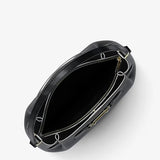MICHAEL KORS  CARSON WOMEN MEDIUM CONVERTIBLE BUCKET CROSSBODY BAG 35R6G2ZS6T BLACK