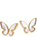 KATE SPADE BOX BUTTERFLY ALL A FLUTTER MOP PEARL EARRING O0RU1389