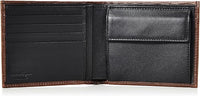 SALVATORE FERRAGAMO GANCINI MEN BIFOLD WALLETCOIN POUCH