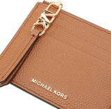 MICHAEL KORS  LANYARD BROWN FULL LEATHER HORIZONTAL