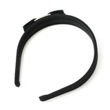 SALVATORE FERRAGAMO VARA BOW HEADBAND 0572738 BLACK HAIRBAND