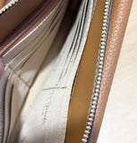 KATE SPADE WOMEN LEILA HANDBAG SMALL FLAP CROSSBODY BAG K8284 BROWN WARM GINGER