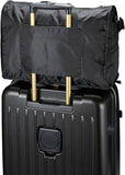 SANRIO JAPAN MONCHHICHI X HELLO KITTY BLACK HEAVY DUTY  TRAVEL BAG
