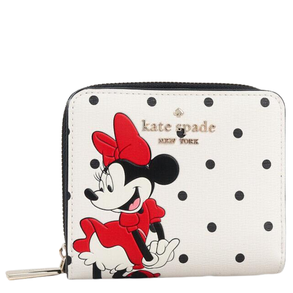 Disney X Kate Spade New York Minnie Mouse Small Bifold Wallet