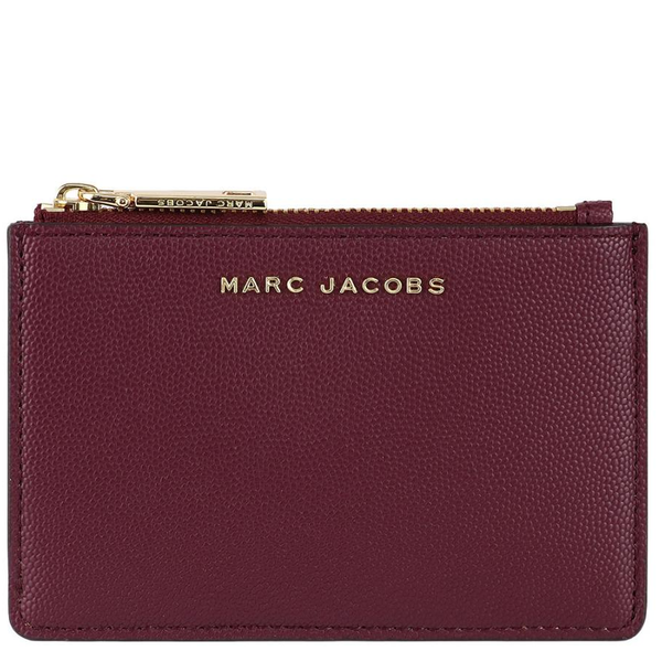 MARC JACOBS FLAT COMPACT WALLET M0016996 605 POMEGRANATE