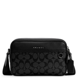 COACH GRAHAM CROSSBODY IN SIGNATURE CANVAS C4149 BLACK