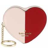 KATE SPADE LOVE SHACK HEART COIN CASE KA515 PINK MULTI