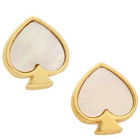 KATE SPADE - SPADE STUDS EARRINGS IN CREAM MULTI O0RU2880