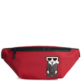 KARL LAGERFELD PARIS AMOUR BELT BAG RED