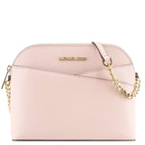 MICHAEL KORS MEDIUM DOME 35F1GTVC6T CROSSBODY JET SET TRAVEL BAG BLUSH BABY  PINK