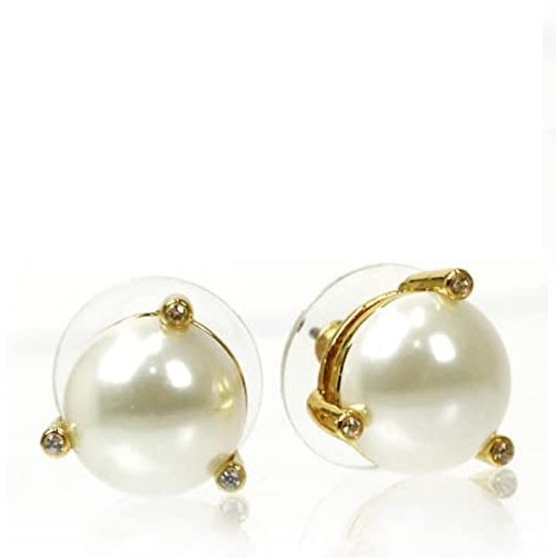 KATE SPADE RISE AND SHINE PEARL STUDS O0RU3079 CREAM cadysdeluxe