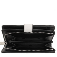KATE SPADE STACI COLORBLOCK MEDIUM COMPACT BIFOLD WALLET WLR00124 NIMBUS GREY