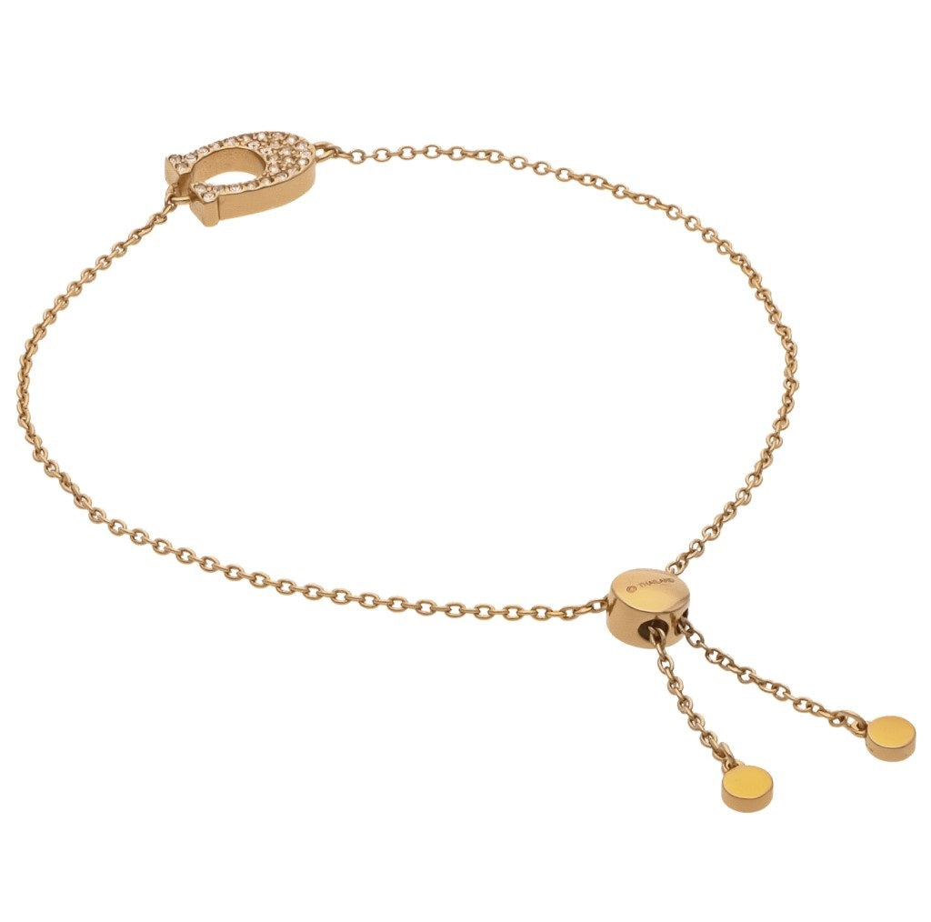 Coach rose gold bangle hotsell