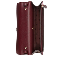KATE SPADE TINSEL FLAP CROSSBODY K9341 DEEP BERRY MULTI