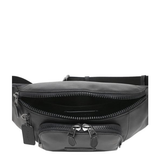 COACH TRACK BELT BAG C2716 QB/BLACK LEATHER