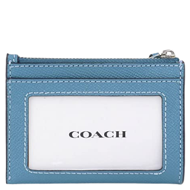 Coach wallet 2025 light blue