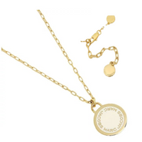 Marc jacobs 2025 logo necklace