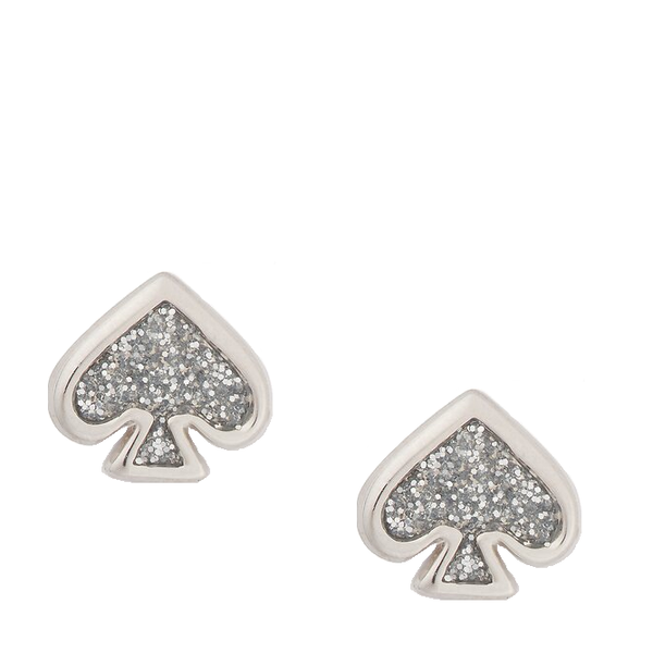 KATE SPADE EVERYDAY SPADE GLITTER ENAMEL STUDS O0R00093