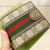 GUCCI 834271 OPHIDIA GG MEN BIFOLD WALLET SUPREME