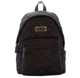 MARC JACOBS QUILTED NYLON LARGE BACKPACK FIT LAPTOP BLACK M0011321