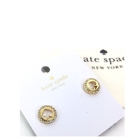 KATE SPADE SPOT THE SPADE PAVE HALO SPADE STUD EARRINGS O0RU2605