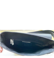 COACH HOUSTON MAP BAG F68015 4007 BLACK FULL LEATHER BLACK