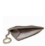 KATE SPADE DARCY MEDIUM L-ZIP CARD HOLDER TAUPE DARK GREY WLR00595